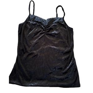 Black Velvet Cami